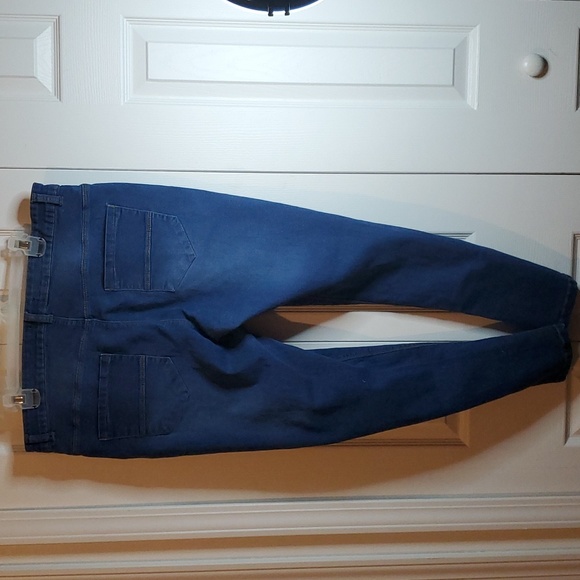 Boohoo Plus Size medium wash skinny jeans-16 - Picture 4 of 7